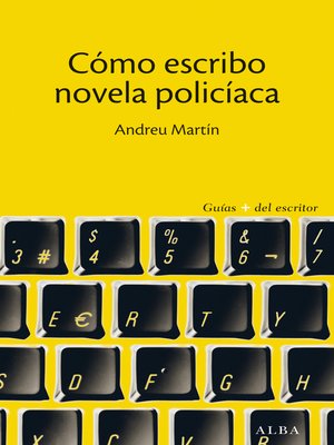 cover image of Cómo escribo novela policíaca